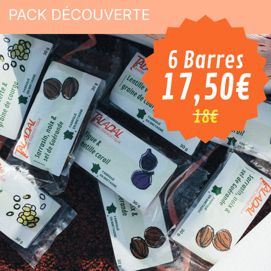 Pack découverte Figue & Lentille corail - Taladal